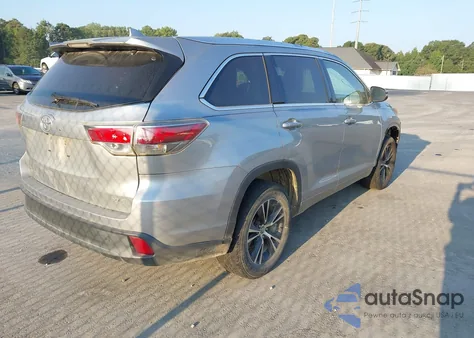 2016 Toyota Highlander Xle V6 from USA, damaged, VIN 5TDKKRFH9GS501657